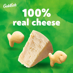 Goldfish Parmesan crackers in a lunchbox for school snack.