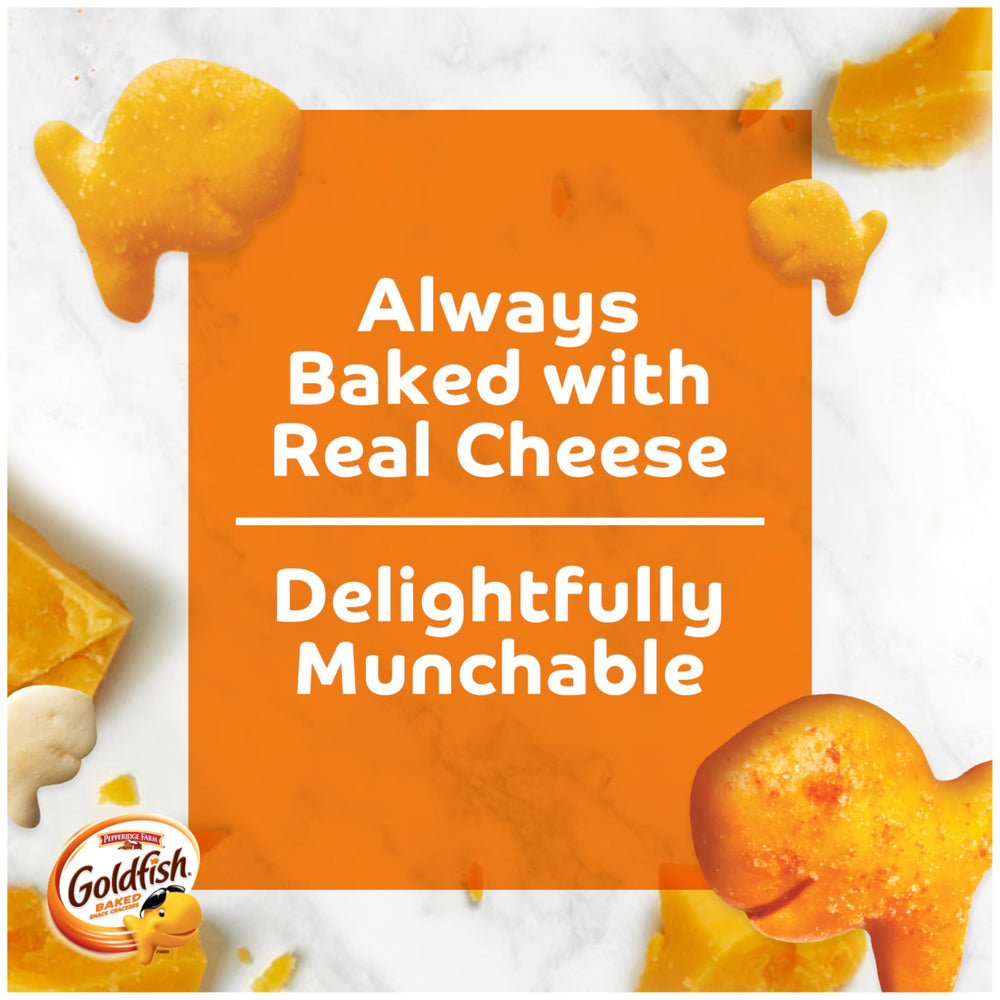 Goldfish Parmesan flavor snack-pack savory bite for casual gatherings