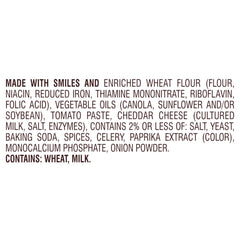 Serving idea with Goldfish Pizza Crackers in a snack bowl