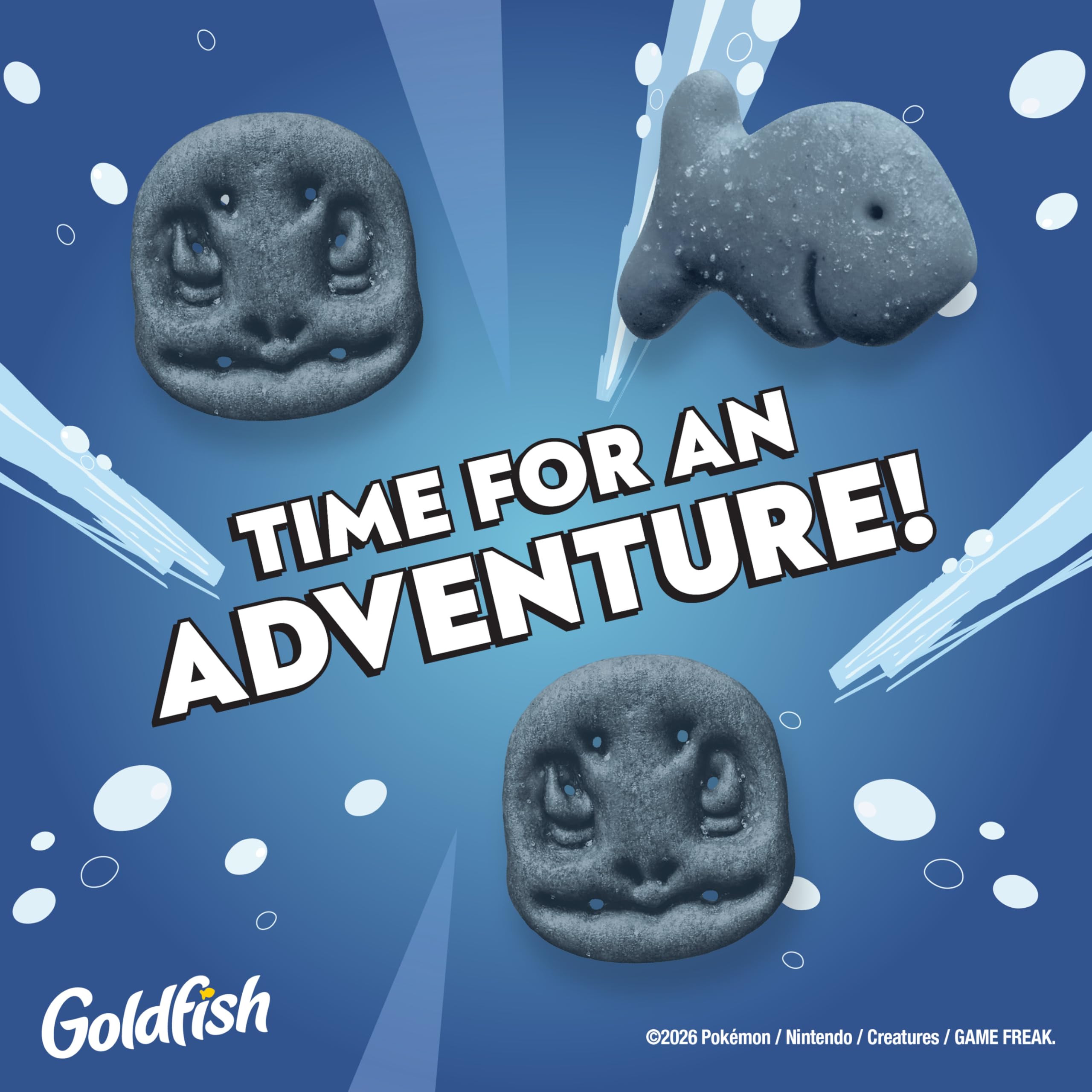 Goldfish close-up of cracker texture highlighting crisp baked crunch