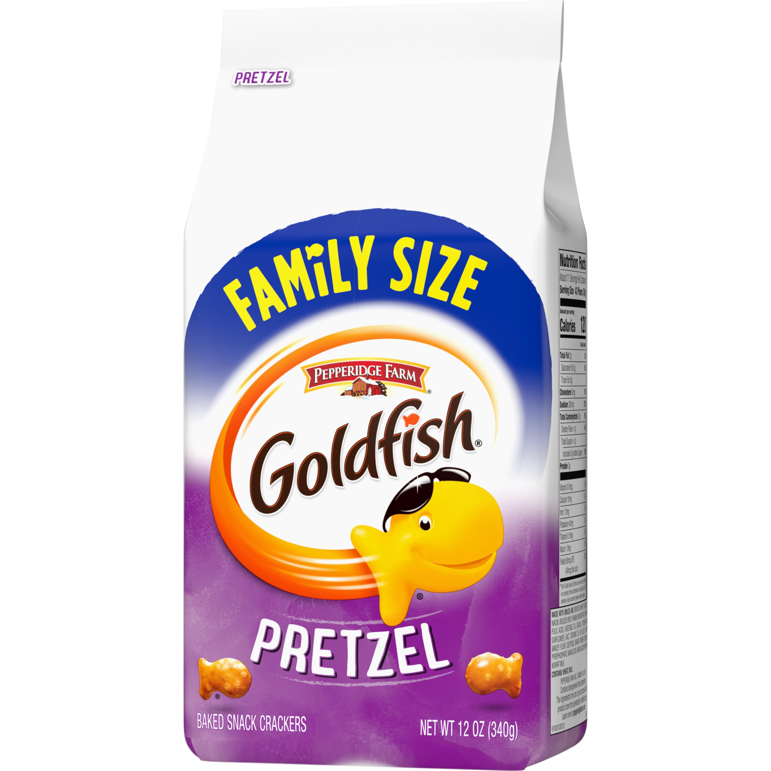 Crushed Goldfish Pretzel Crackers used to bread chicken for dinner
