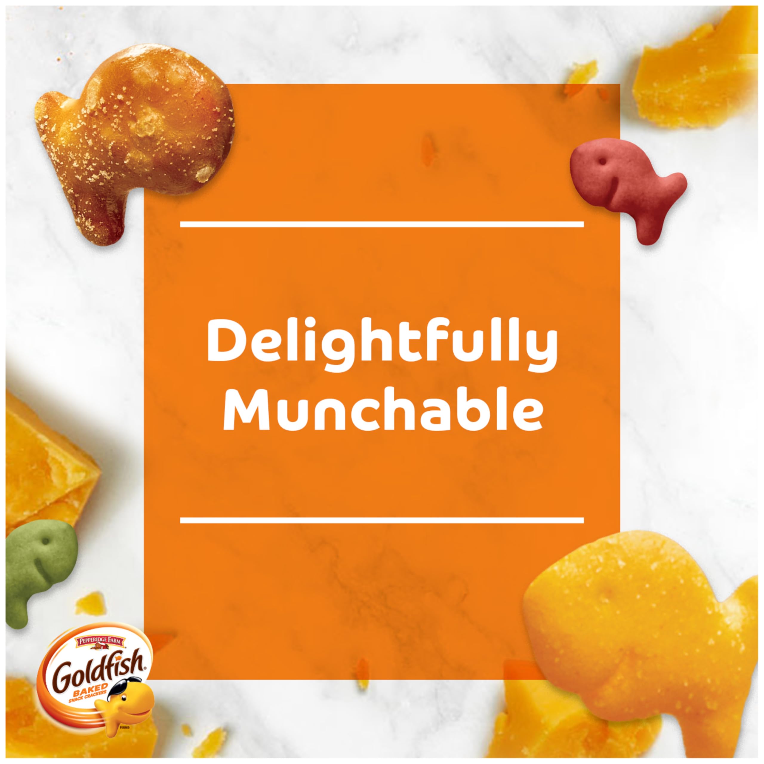 Goldfish Pretzel crackers single-serve pack for a crispy snack.