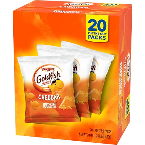 Goldfish smiling snack image conveys family-friendly fun.