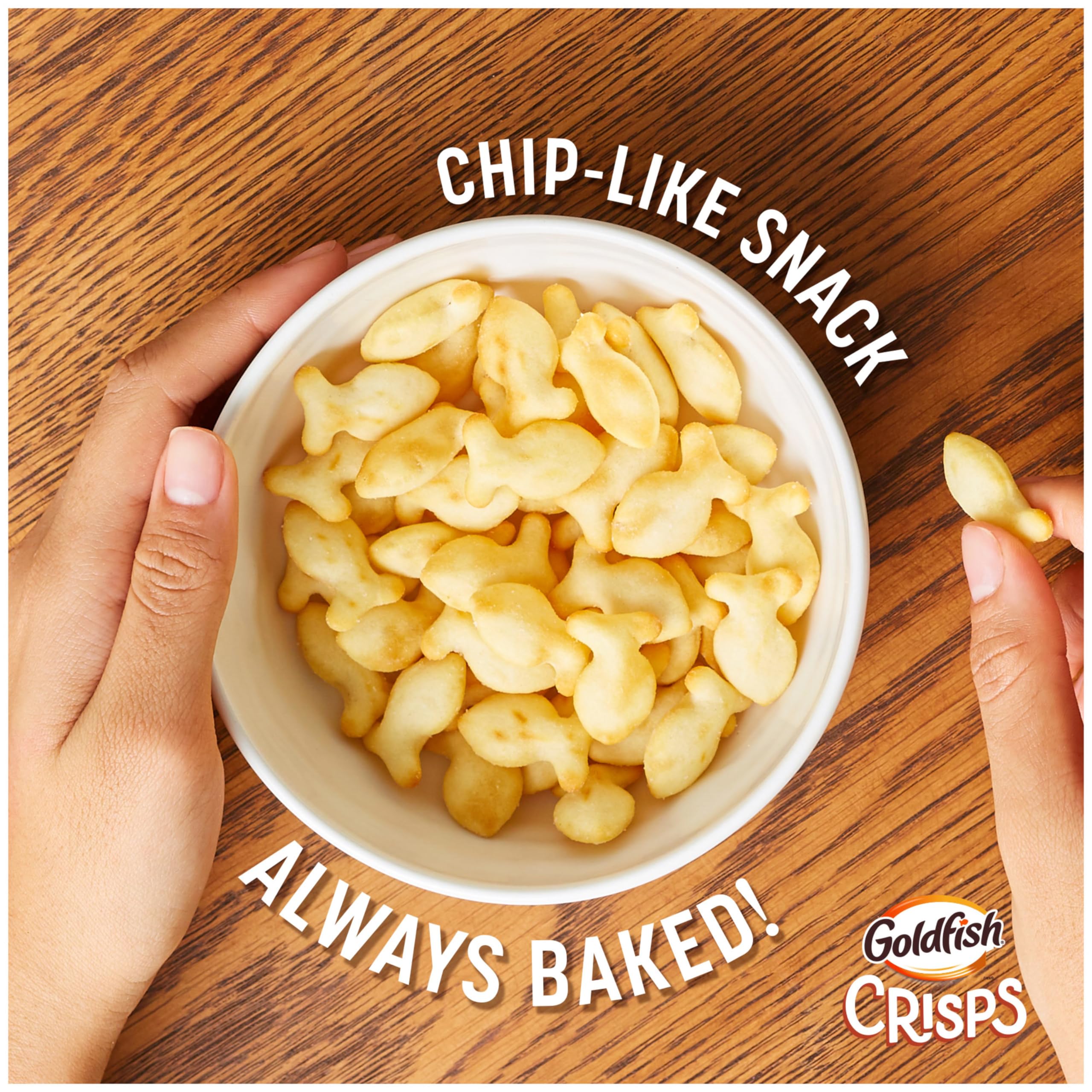 Goldfish on-the-go snack in a handy bag.