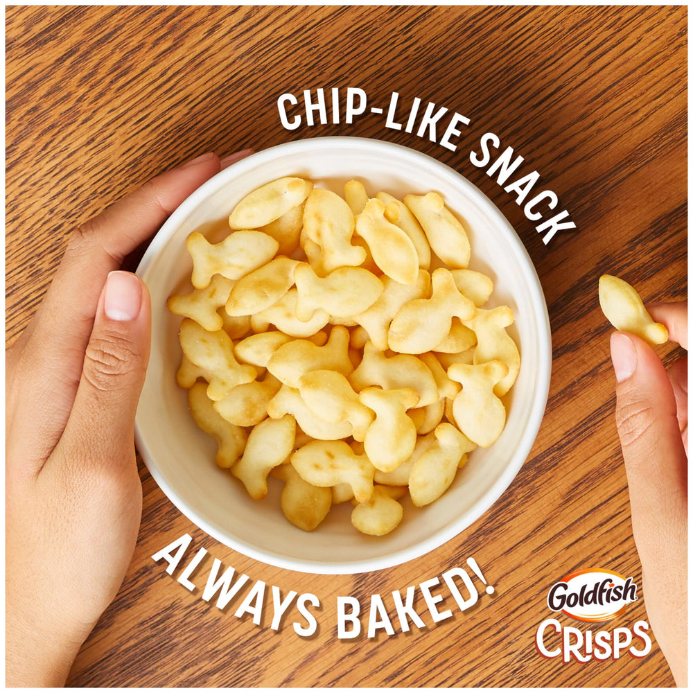 Goldfish on-the-go snack in a handy bag.