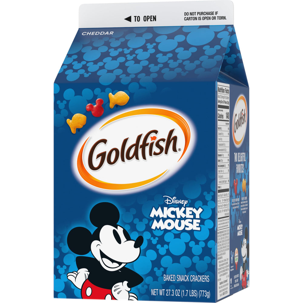 Goldfish crackers as a fun soup or salad topping