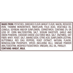 Packaging image shows Goldfish Crisps Spicy Dill Pickle for on-the-go snacking.