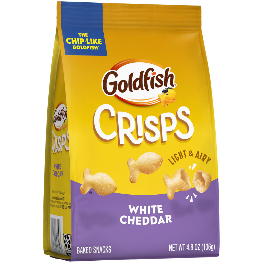 Goldfish White Cheddar baked crackers dip-ready option for parties