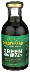 Goldthread Water Tonic Green Minerals on kitchen shelf signals versatile pantry staple