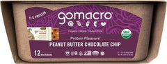 GoMacro MacroBar highlighting sprouted brown rice and peas protein base