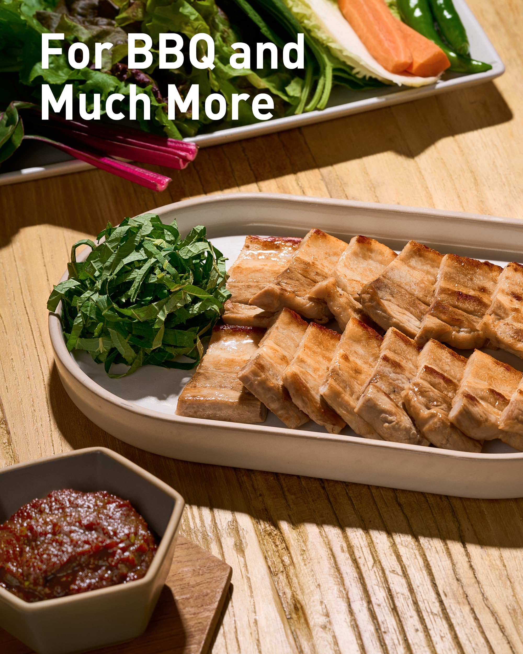 Gomapdang ssamjang stirred into stew for deeper flavor without wheat flour.