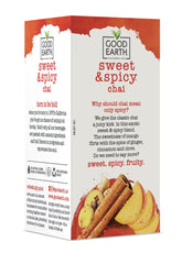 Hot or iced Good Earth Tea Sweet & Spicy Chai served stylishly.