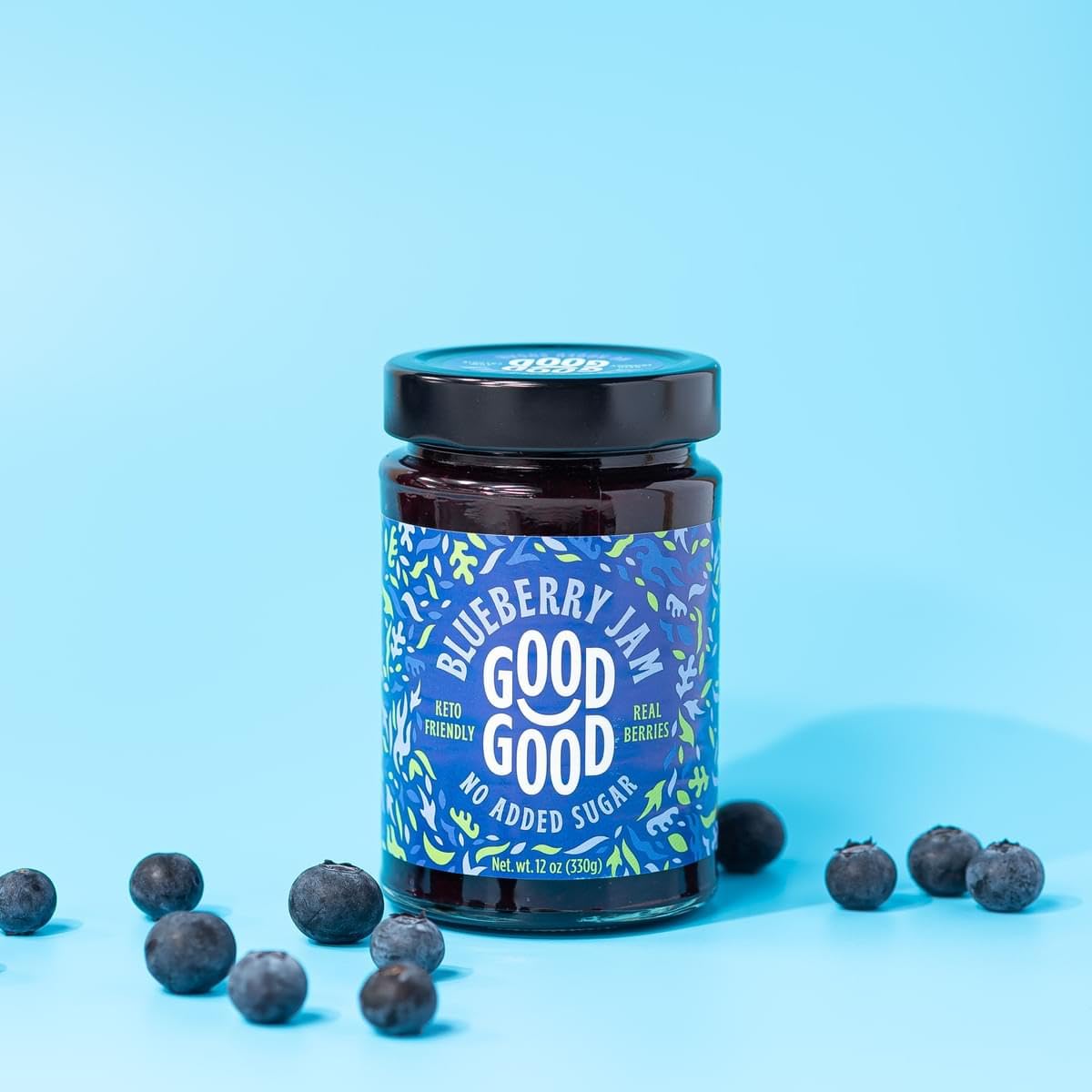 Good Good keto-friendly jam on toast, convenient, flavorful morning boost