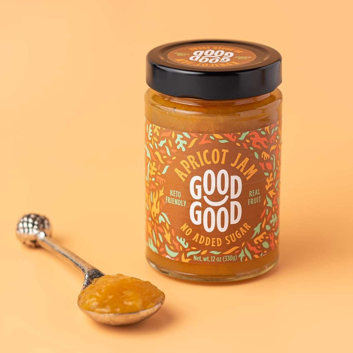 Good Good low-calorie jam with natural sweeteners, guilt-free daily treat