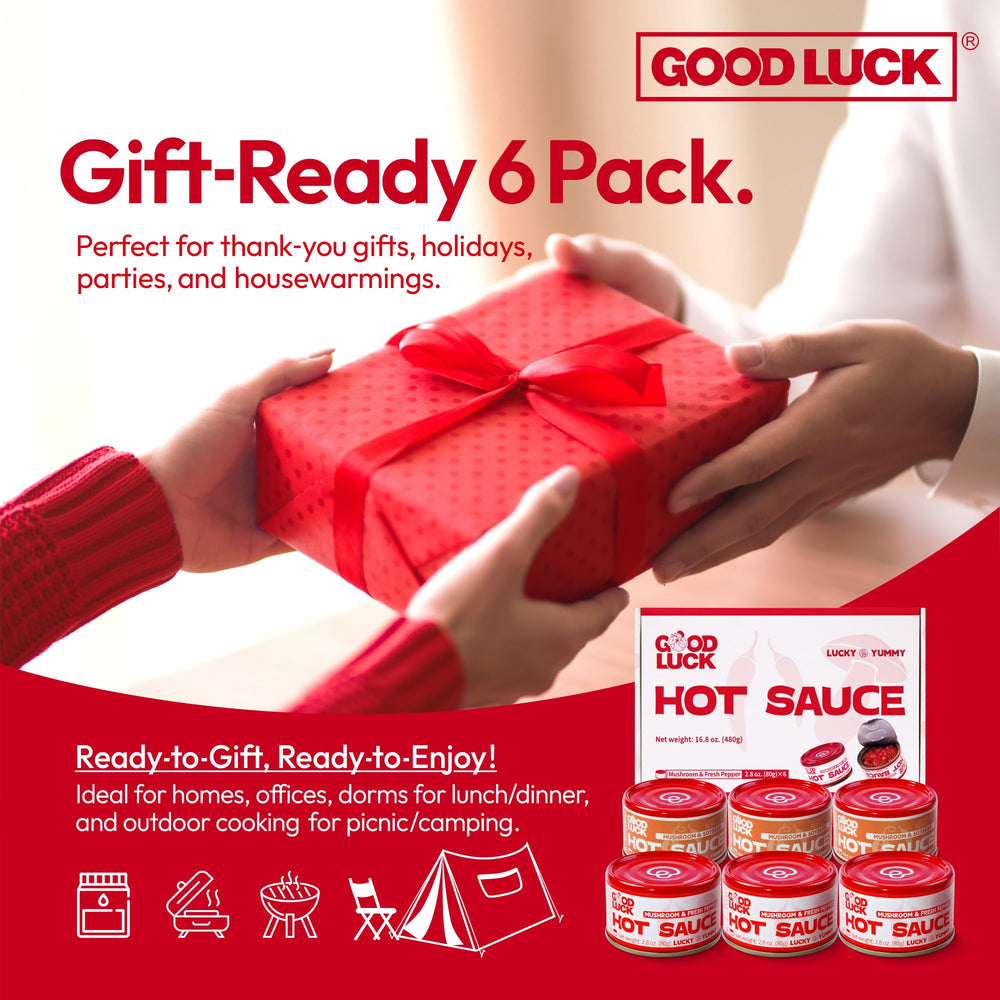 GOOD LUCK Ramen and dumplings pairing suggested by the sauce