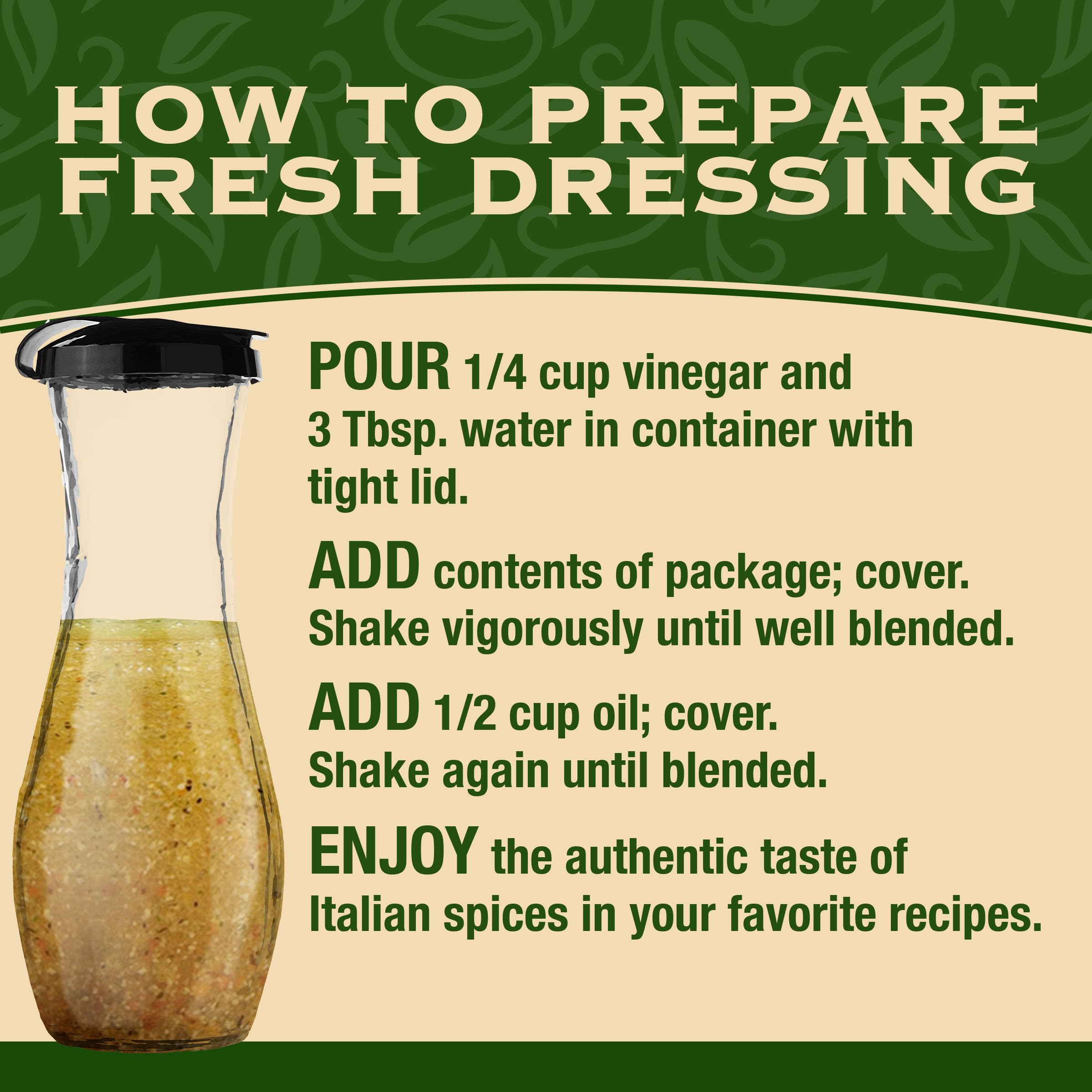 Cooking idea with asparagus using Good Seasons Garlic & Herb dressing.