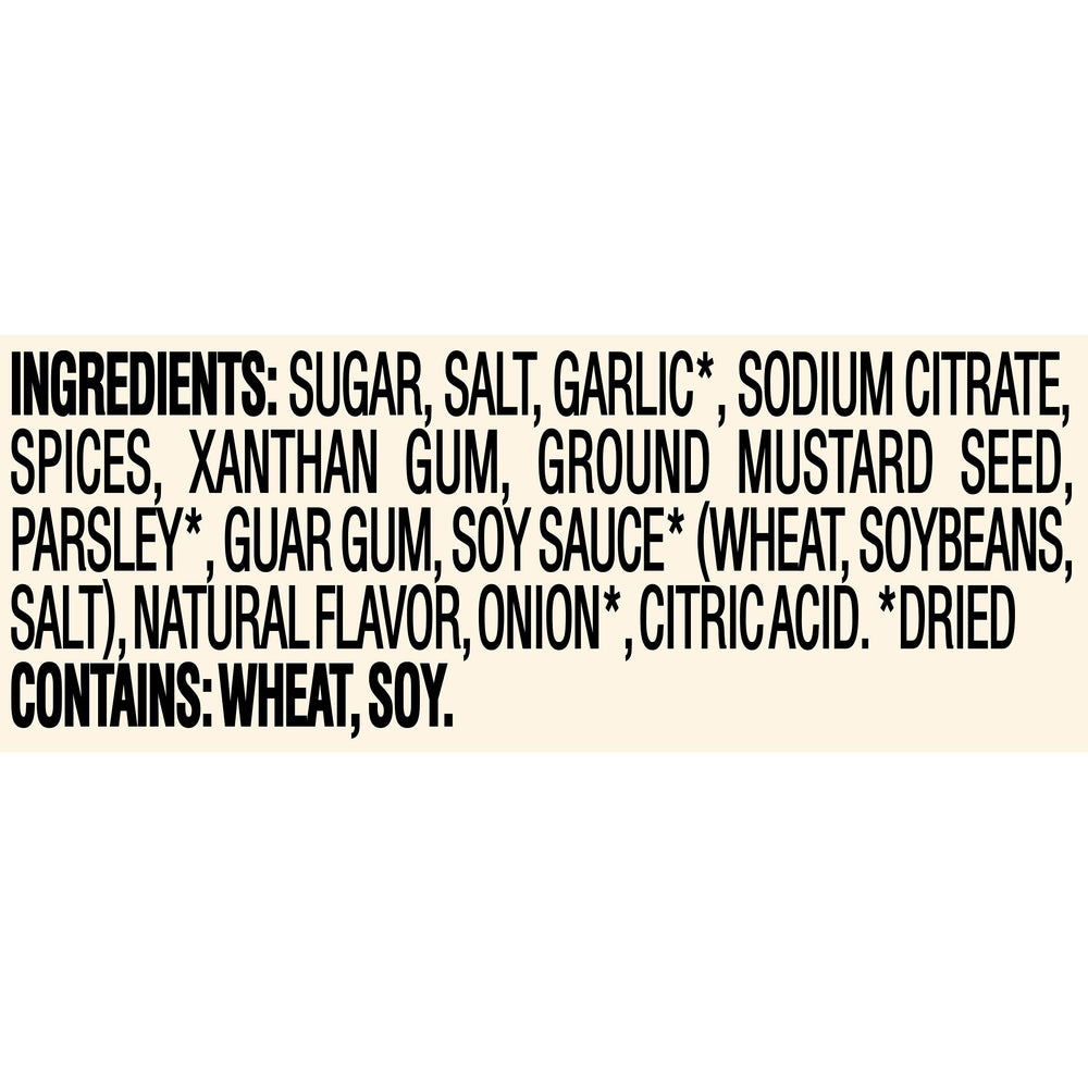 Good Seasons Garlic & Herb dressing bottle pour image highlighting easy serving.