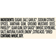 Good Seasons Garlic & Herb dressing bottle pour image highlighting easy serving.