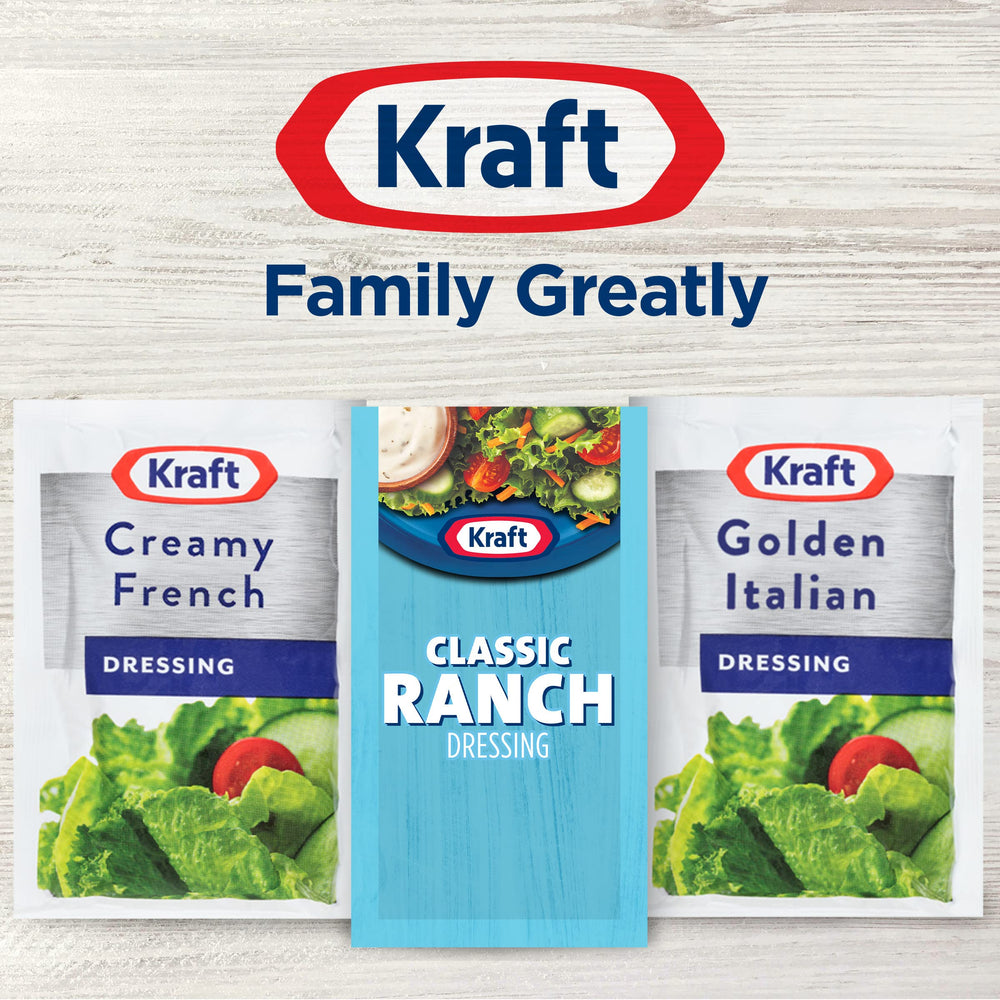 Good Seasons Kraft Ranch takeout packets ideal for quick service.
