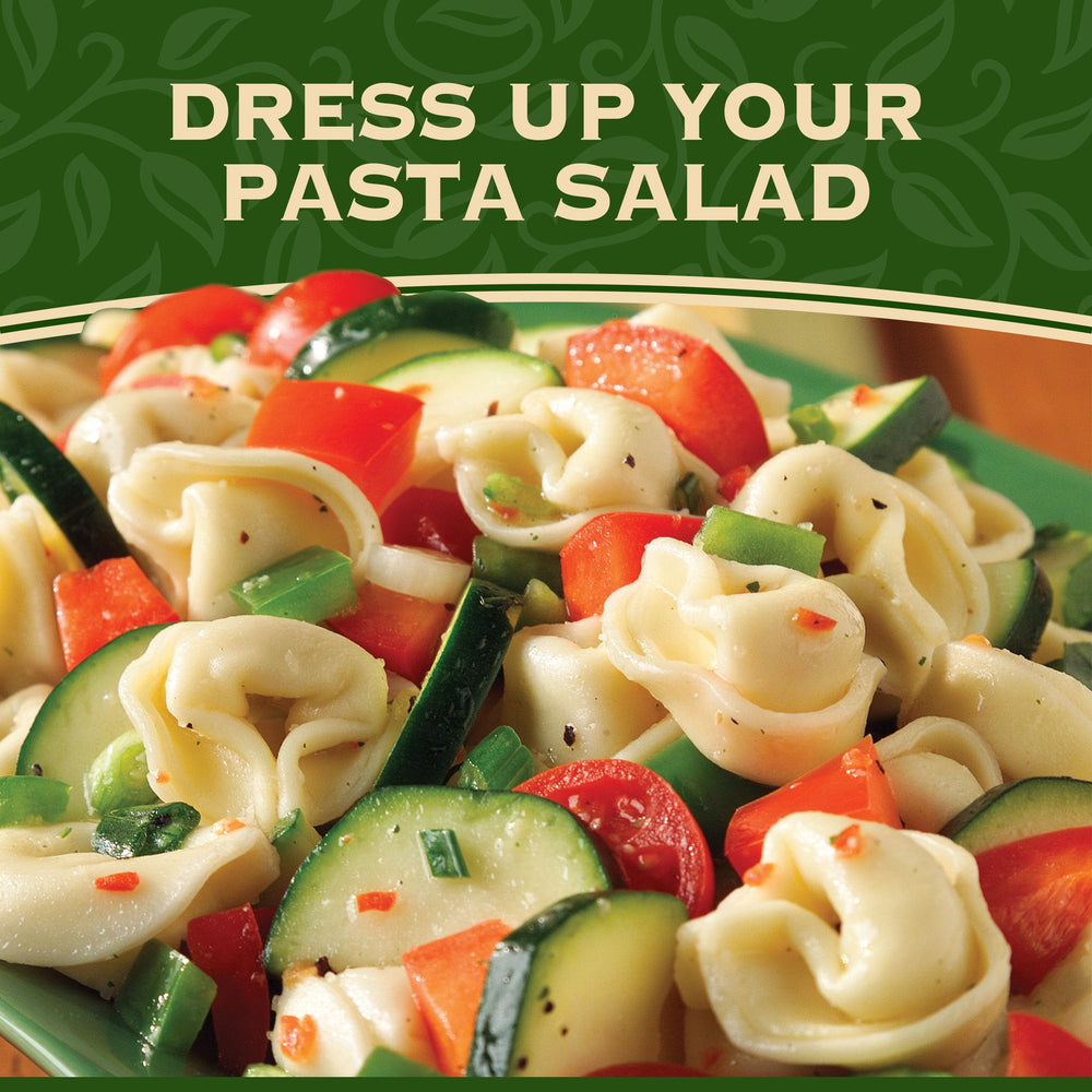Good Seasons Zesty Italian rice salad idea with tangy seasoning.