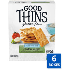 Good Thins GFCO gluten-free certification badge on packaging