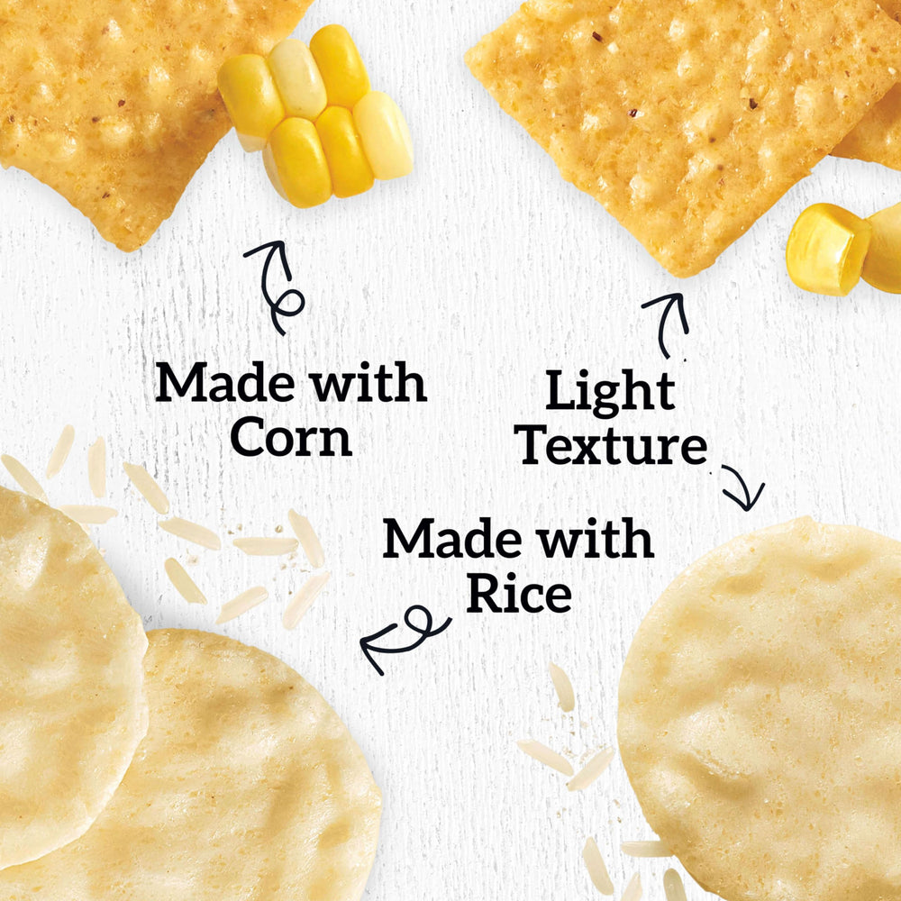 Good Thins Dippable crackers ready for vegetable or creamy dips