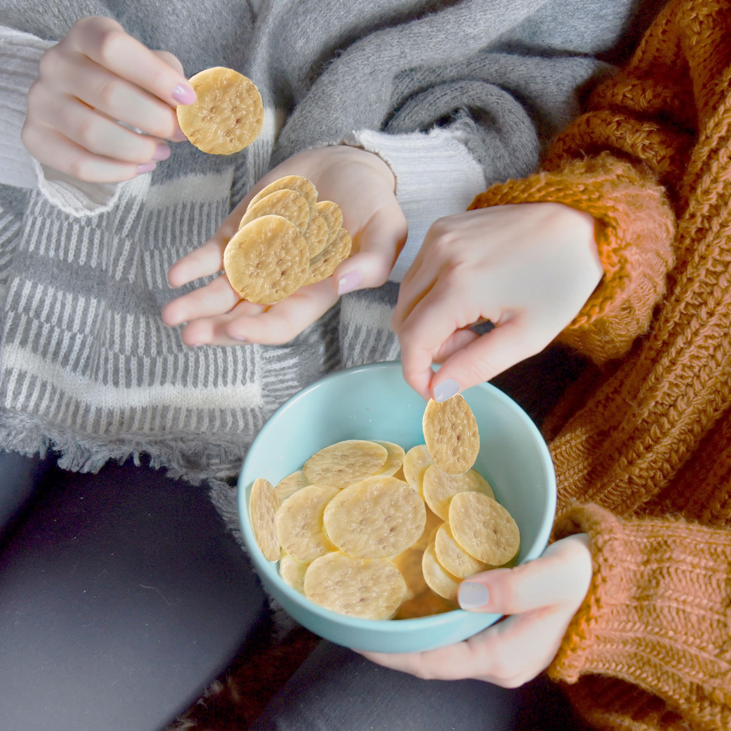 No artificial colors or flavors noted on Good Thins packaging.