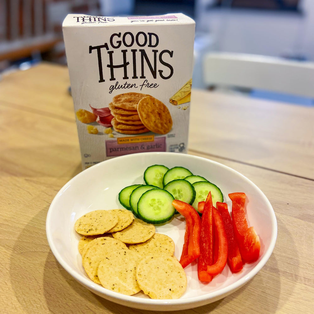 GOOD THINS Non-GMO verified box highlighting wholesome ingredients