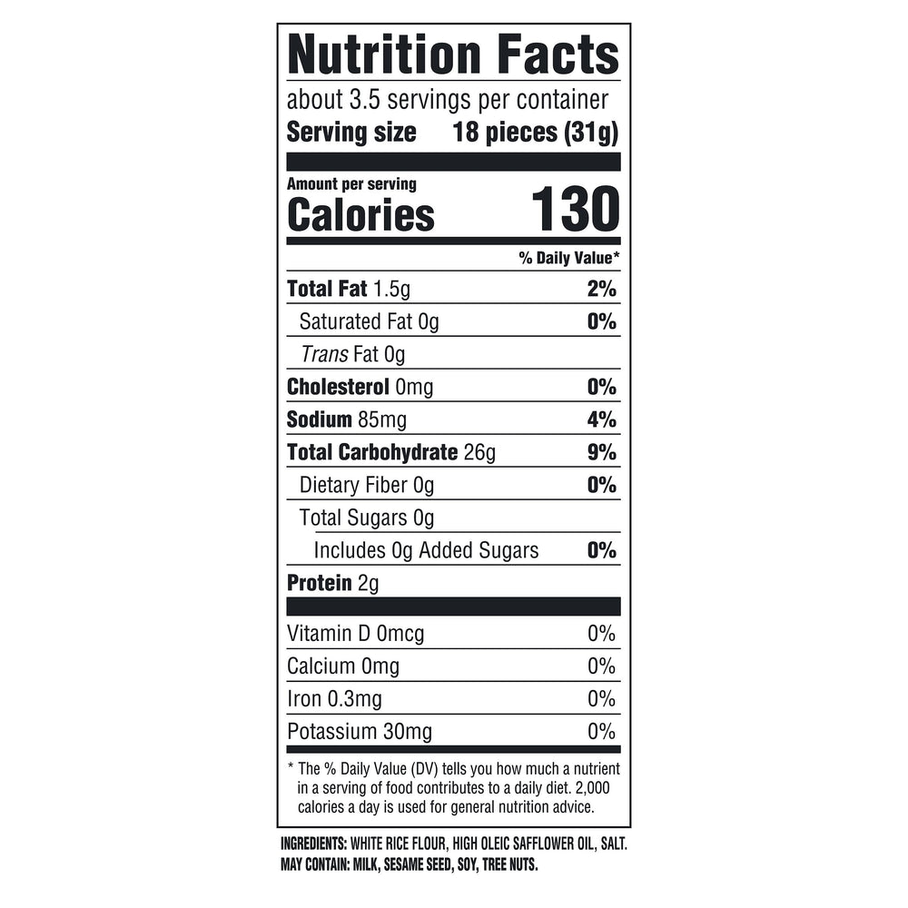 Crisp texture of Good Thins Simply Salt crackers highlighted