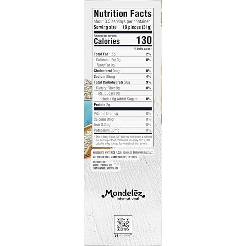 Gluten-free label visible on Good Thins Simply Salt packaging
