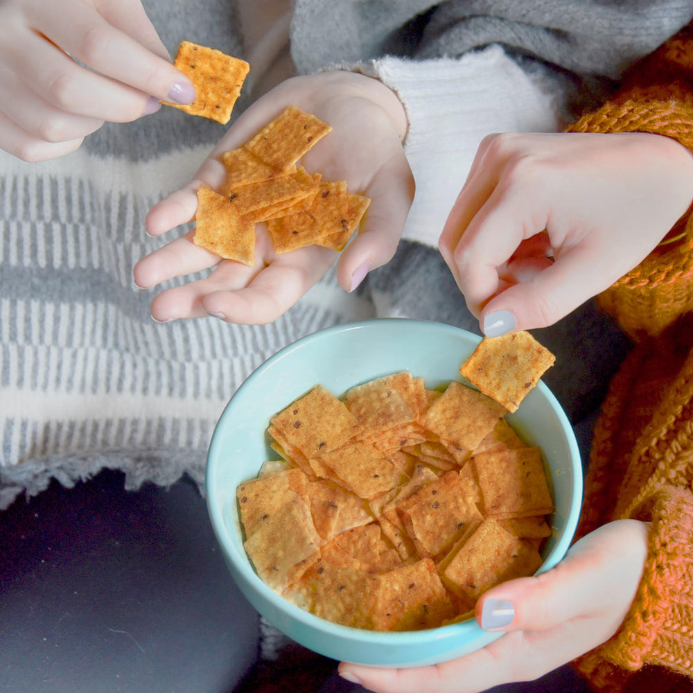 Good Thins travel snack pack designed for on‑the‑go snacking