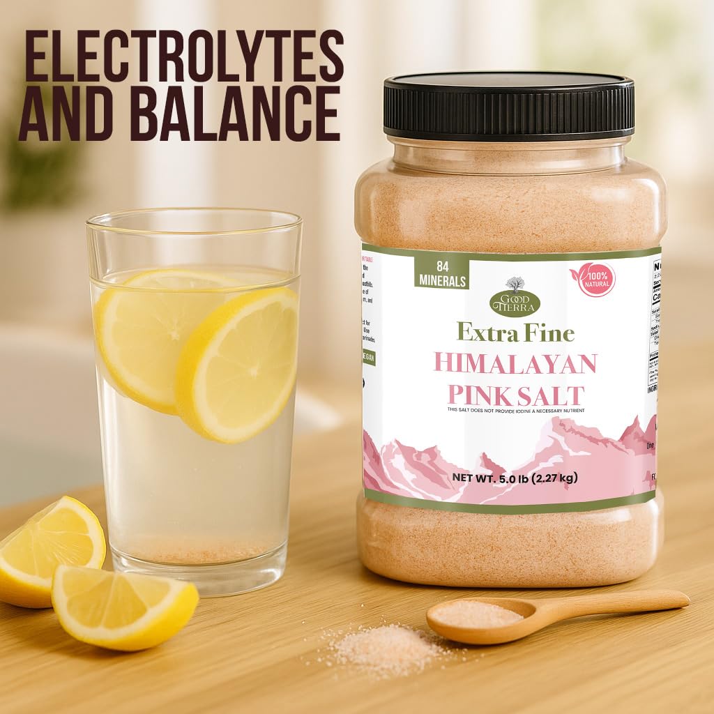 Good Tierra Himalayan Pink Salt bath soaks for relaxation and soft skin.