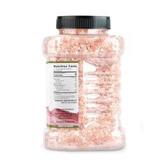 Refill-ready Good Tierra salt grinder with coarse pink crystals for fresh table seasoning