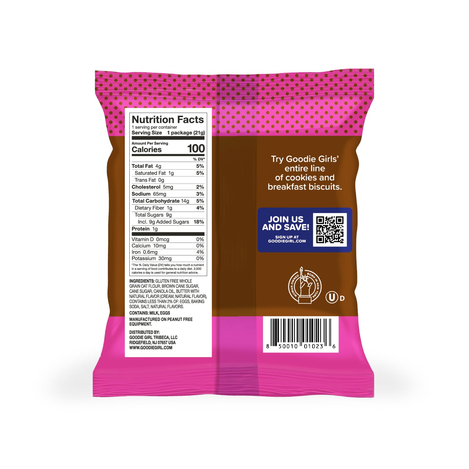 Goodie Girl Snack Pack Variety front view shows 24-pack bundle.