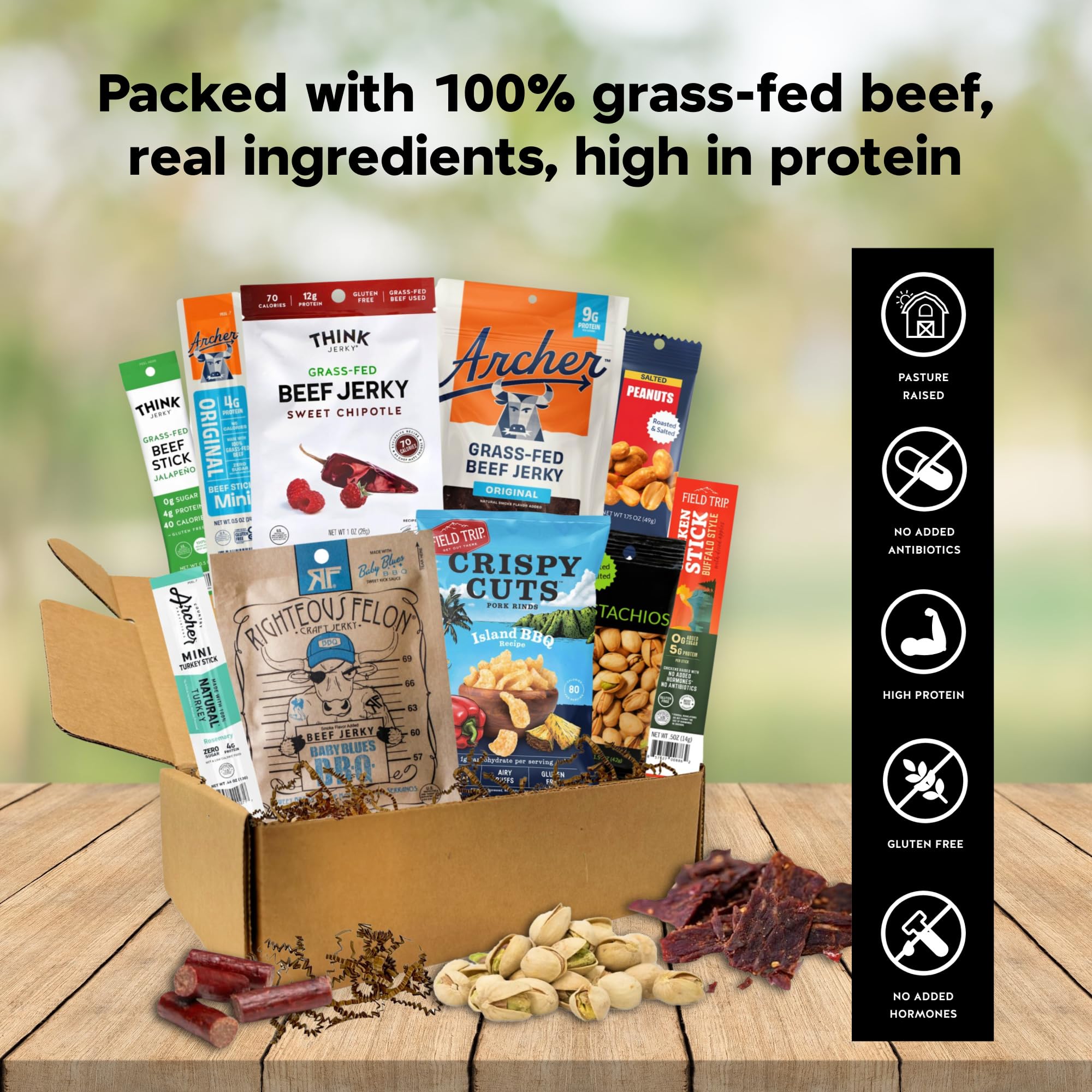 Macho Man snack pack jerky varieties with bold flavors for tasting sessions