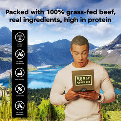 Goodland Farms Manly Munch Box beef jerky gift box with nuts for bold protein moments