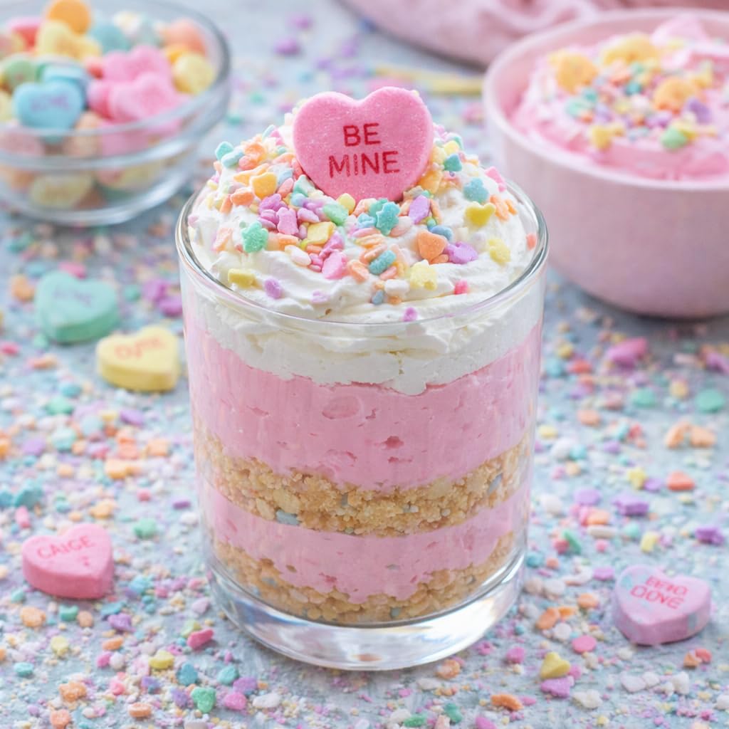 Goodland Farms pastel hearts with printed sayings brighten Valentine moments.