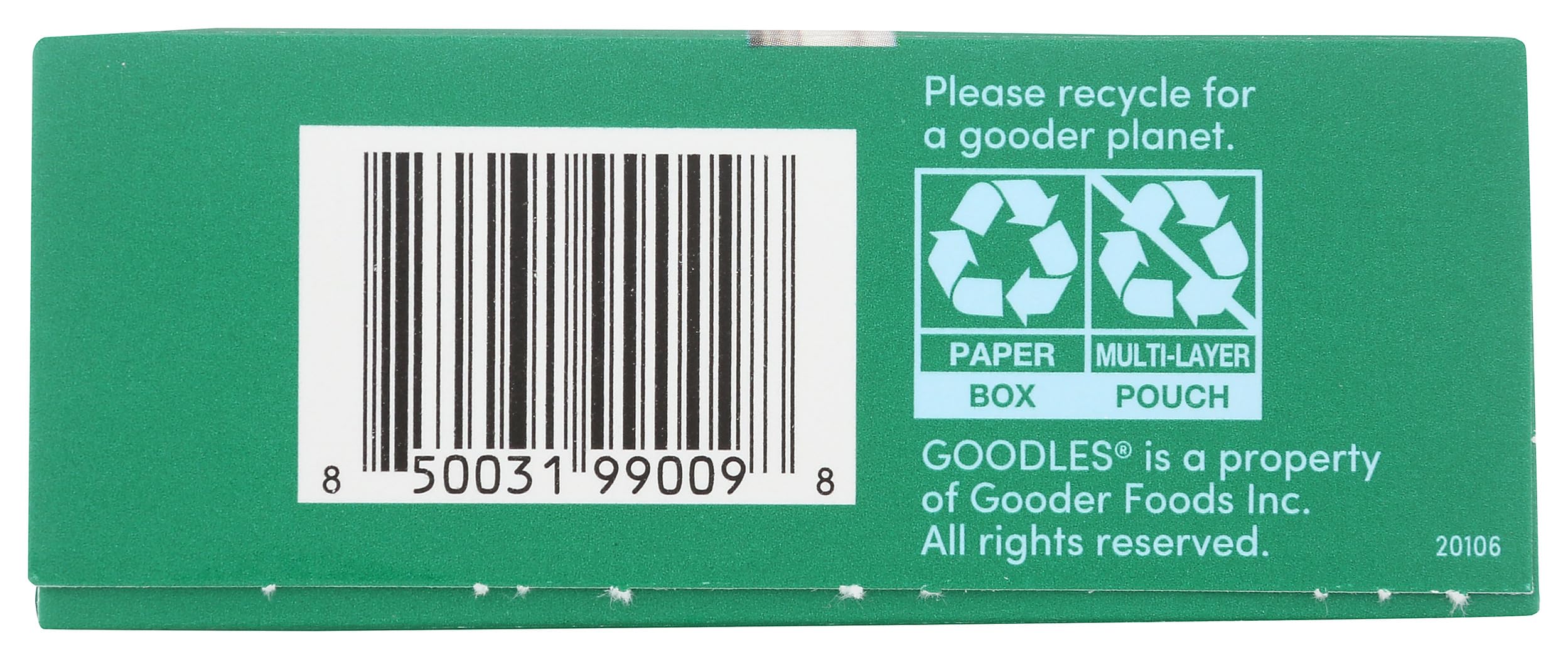 Goodles Down The Hatch ingredients shot, premium quality for flavor.