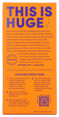 Goodles Smokey Dokey mac and cheese sauce swirls in a pot