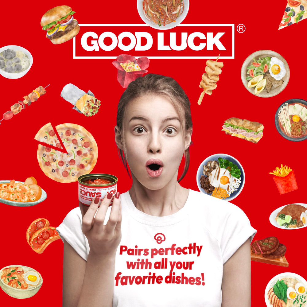 GOOD LUCK Soybean-based sauce highlights clean, plant-based umami.