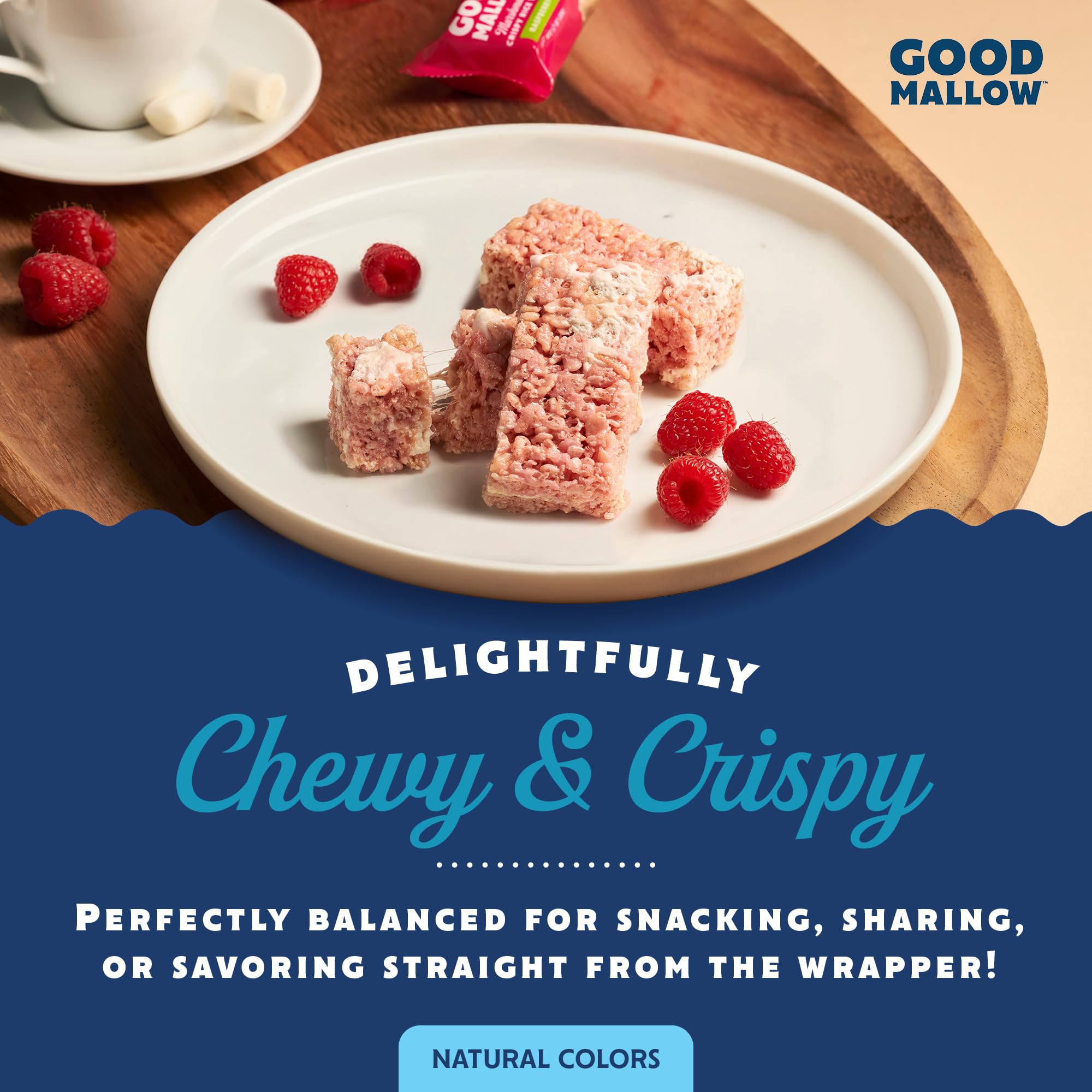 GoodMallow kosher-certified plant-based treats; suitable for diverse diets.