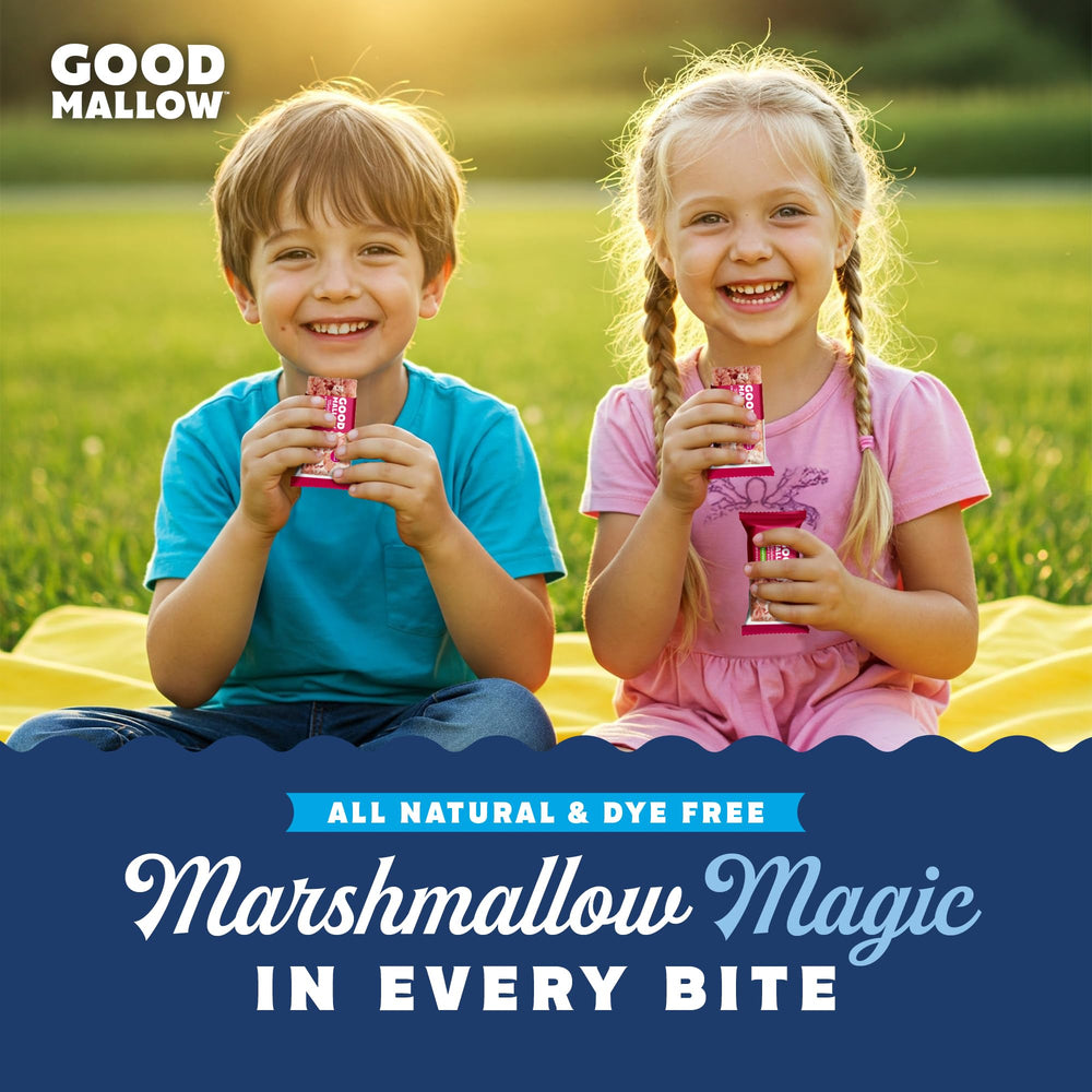 GoodMallow Raspberry snack pack ideal for lunchboxes and travel days.