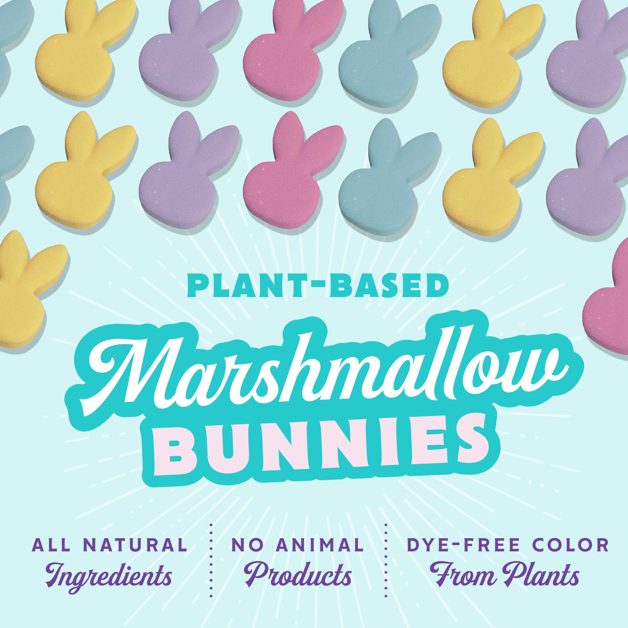 GoodMallow plant-based gelatin-free marshmallows showcase vegan, allergen-friendly ingredients for dessert tables.