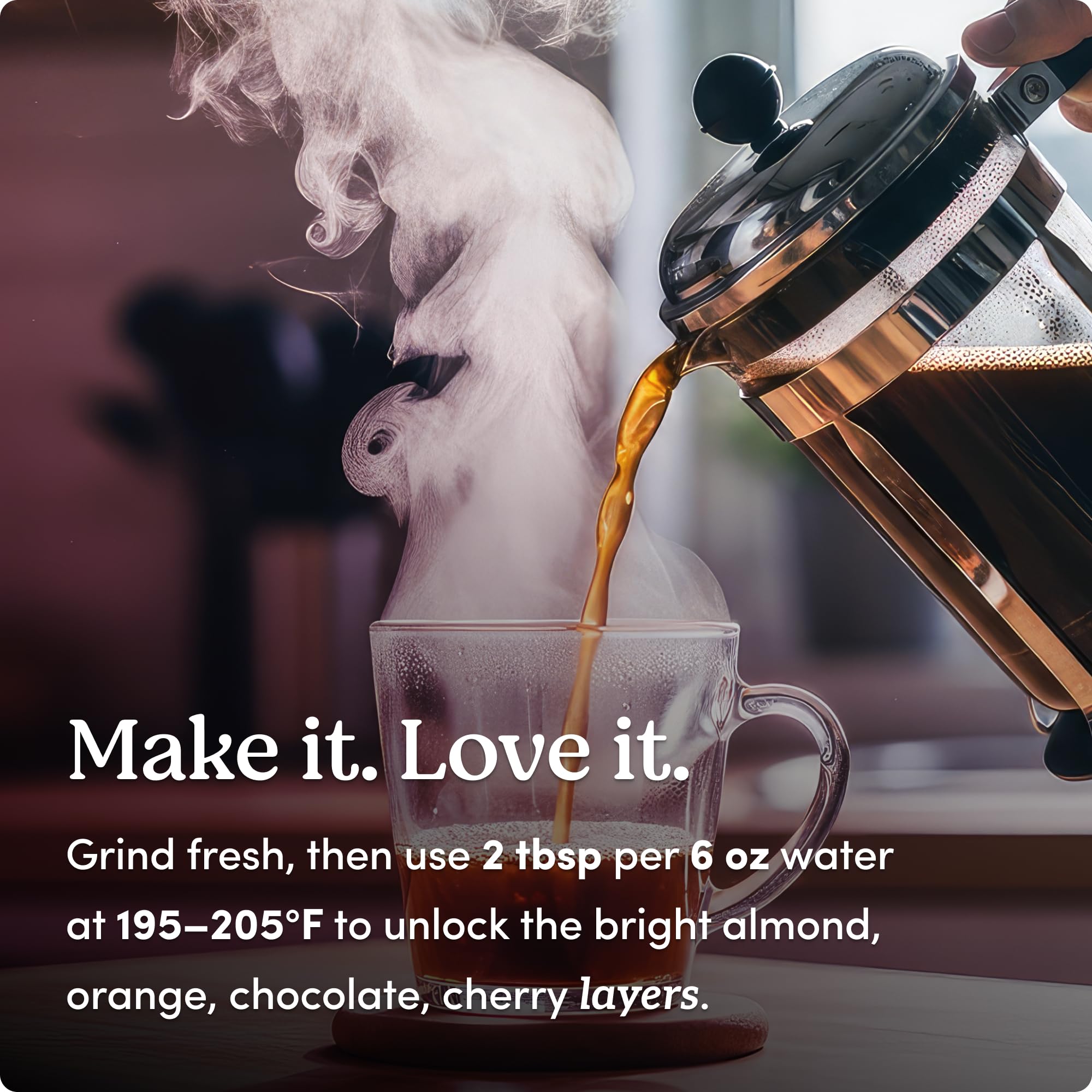 Goodsam New Day label details highlight single-origin Colombian origin and certification