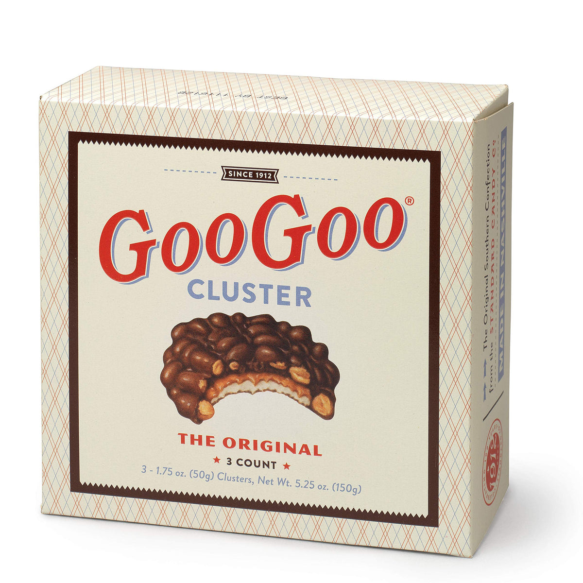 Goo Goo Cluster Original 3-pack packshot, ideal for sharing or gifting