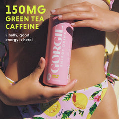 GORGIE Pink Lemonade 12-pack highlights convenient, sugar-free energy for on-the-go