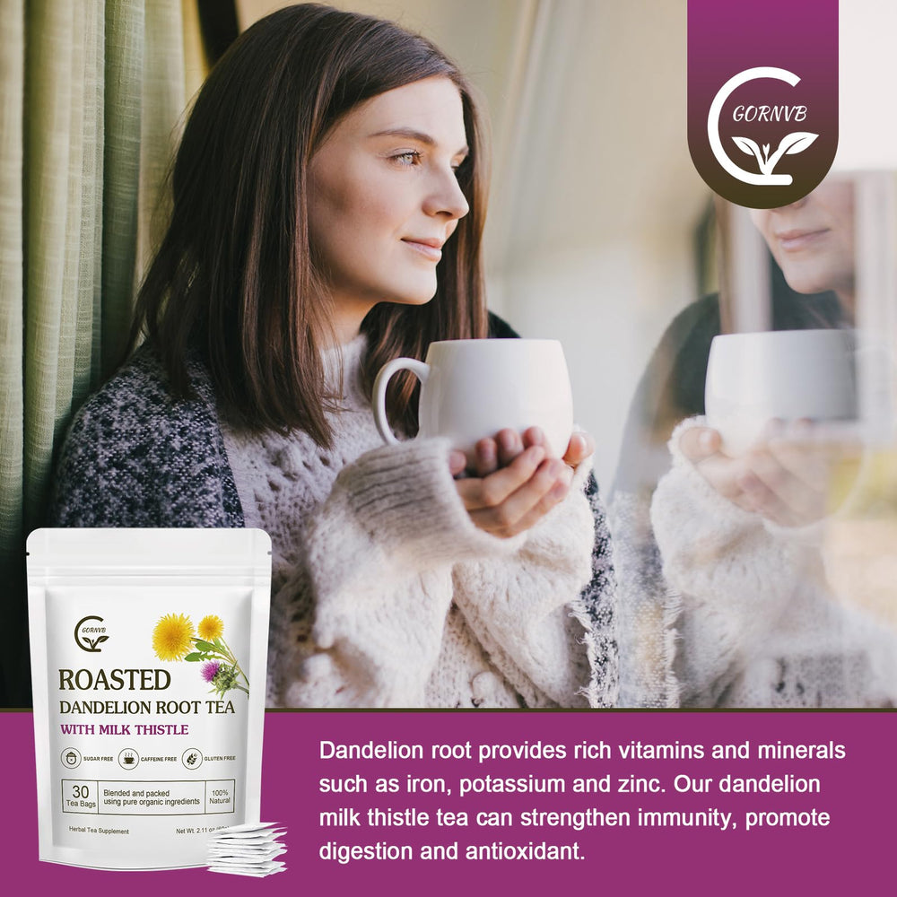 GORNVB brewed tea served with honey, ready to sip.