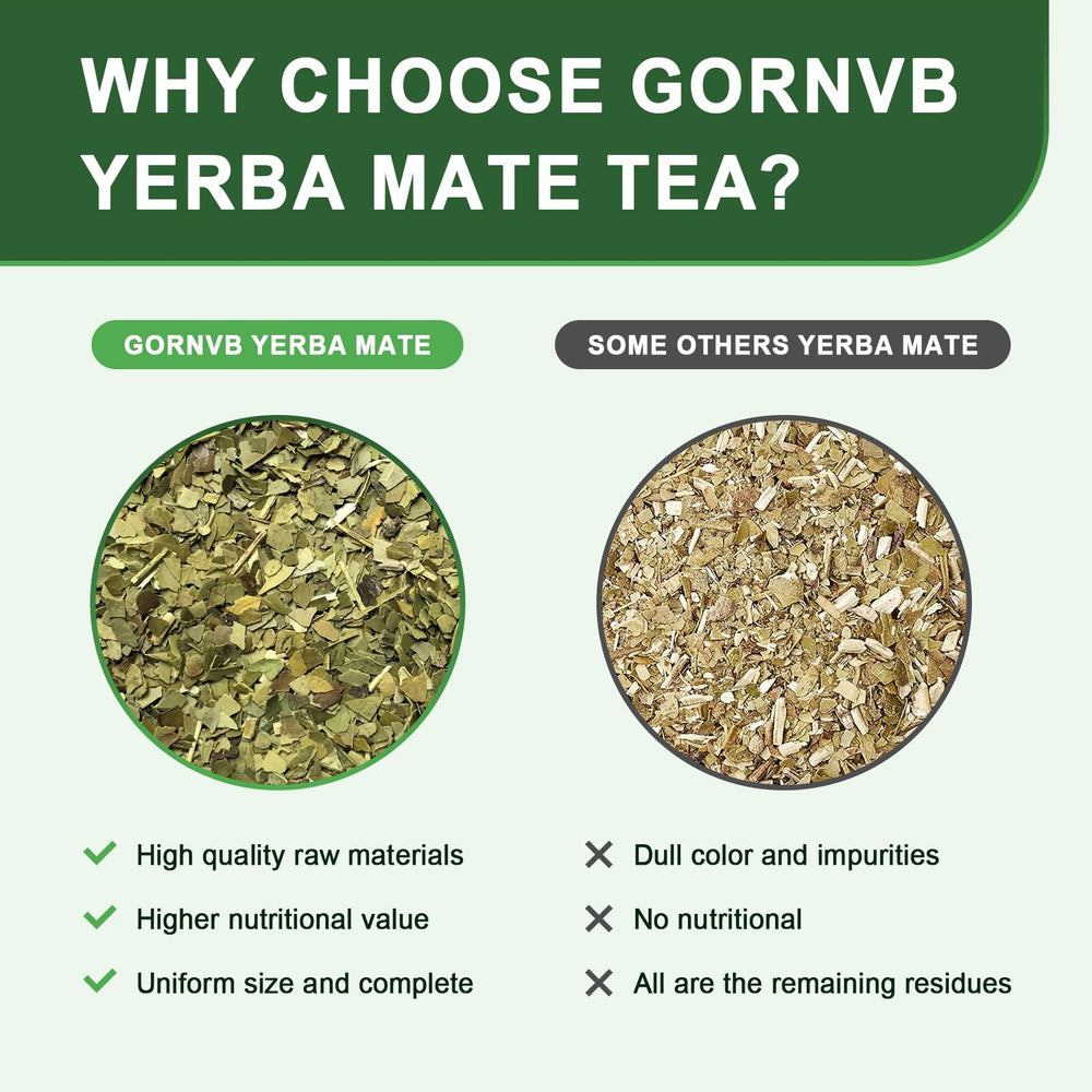 GORNVB energy-boosting yerba mate tea for daily ritual