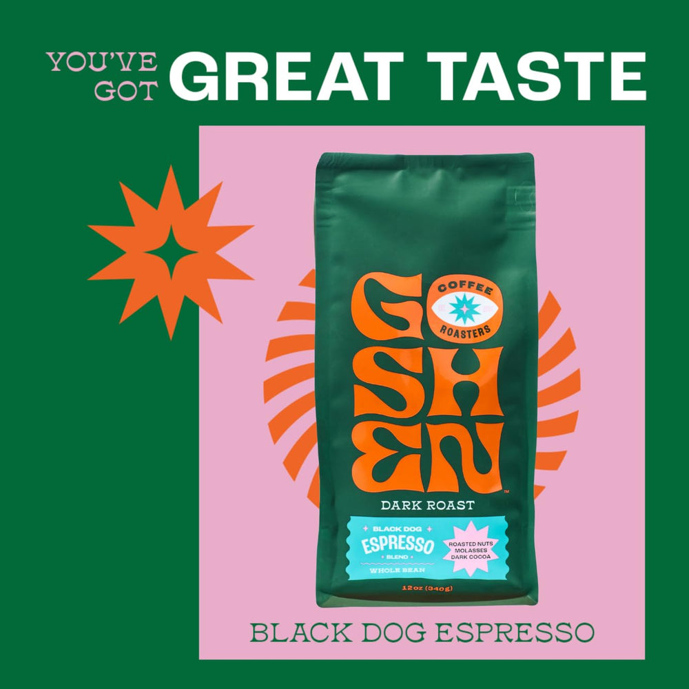 Goshen Brewed Morning Cup demonstrates versatile use for espresso or filter.