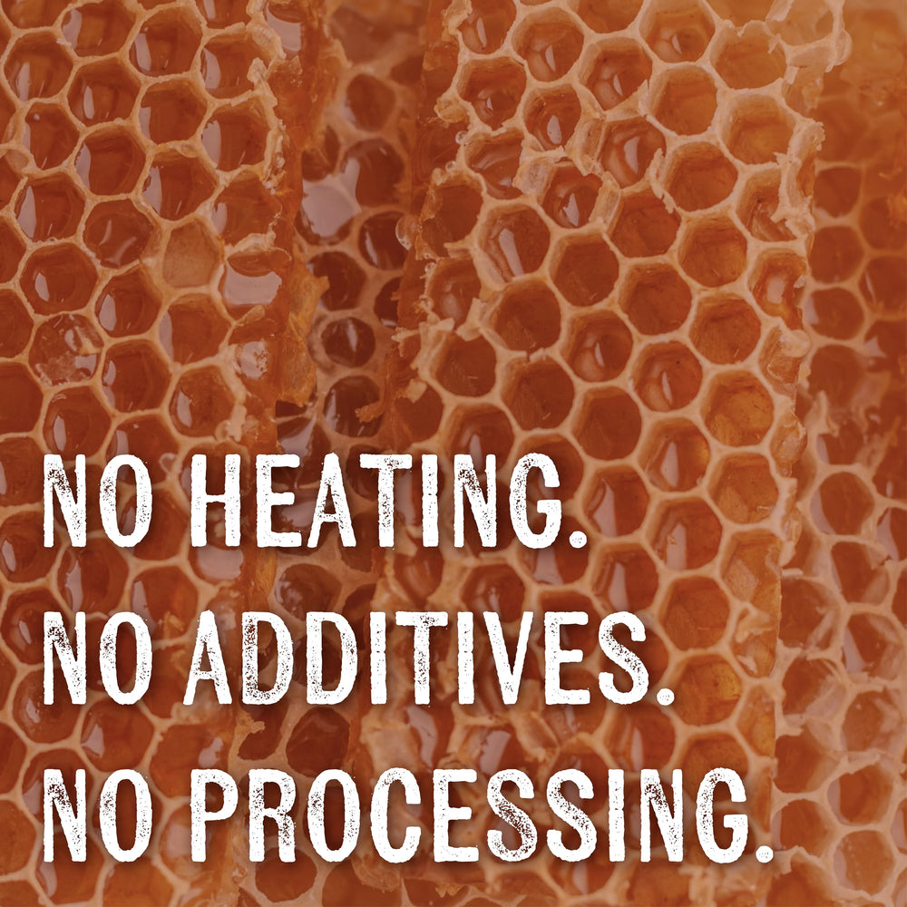 Goshen Honey dairy-free gluten-free badge signaling dietary compatibility.